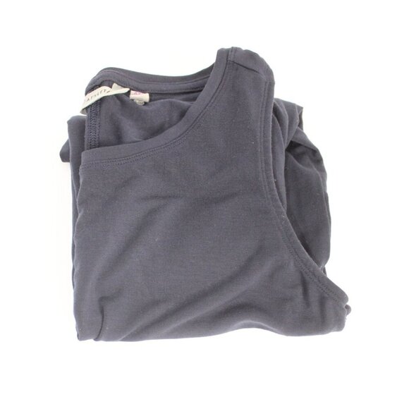 Athleta Tank Top Women's XXS Blue Solid Long Relaxed Fit Boho Minimalist Casual - Picture 11 of 11